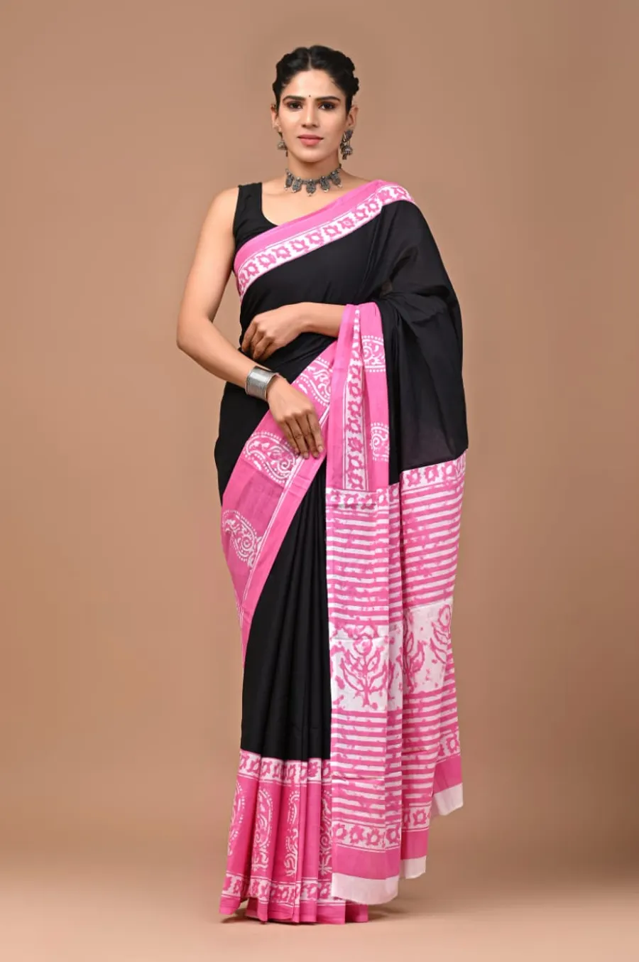 Exclusive New Cotton Mulmul Saree